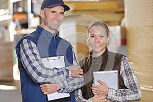 The warehouse accounting team