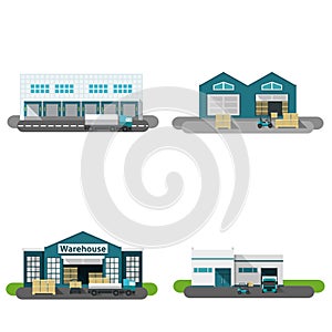 Warehouse Building Flat