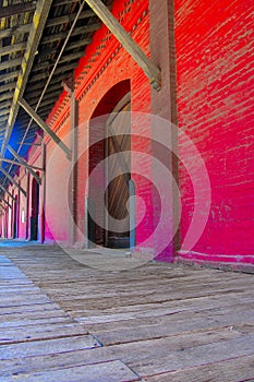 Warehouse (colorized) photo