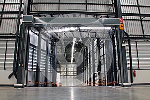 A warehouse is a commercial building for storage of goods.