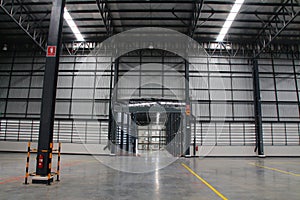 A warehouse is a commercial building for storage of goods.