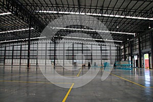 A warehouse is a commercial building for storage of goods.