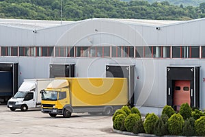Warehouse distribution center.