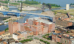 Warehouse District aerial