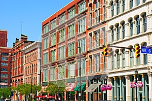 Warehouse District exteriors