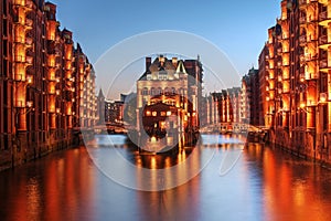 Warehouse district / Speicherstadt, Hamburg, Germany