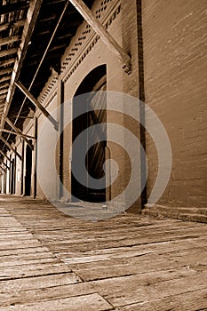 Warehouse & Dock(sepia)