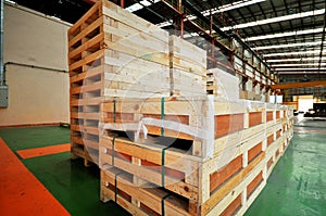 Warehouse in factory