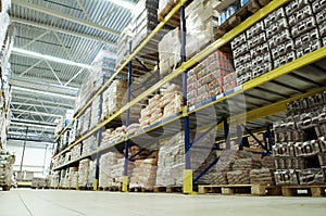 Warehouse food depot photo