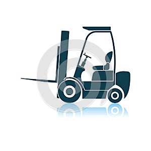 Warehouse Forklift Icon