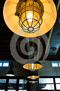 Warehouse industrial ceiling lights