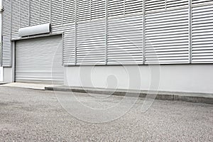 Warehouse industrial unit exterior