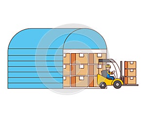 warehouse logistic delivery