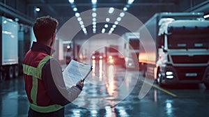 Warehouse Logistical Operations with Safety Protocols and Night-time Efficiency