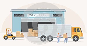 Warehouse process concept