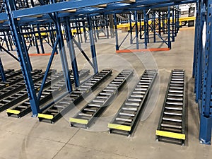 Warehouse racking system-roller rack