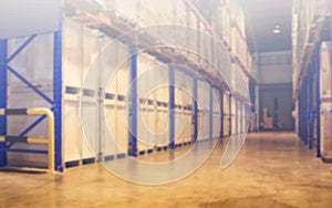 Warehouse Space. Tall Shelf Storage Warehouse. Package Boxes Supplies. Supply Chain Warehouse Logistics