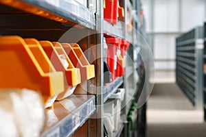 Warehouse Storage Bins and Racks