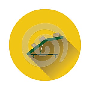 Warehouse transportation system icon