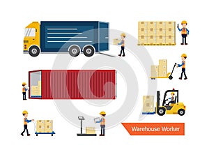 Warehouse worker process