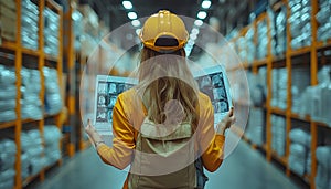 AI-Generated Warehouse Inventory