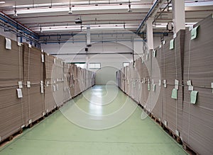 Warehouse (paper and cardoboard).