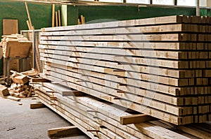 Warehousing and storage of lumber