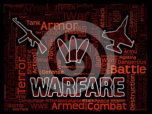 Warfare Words Indicating Military Action And Hostilities