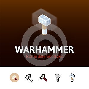 Warhammer icon in different style