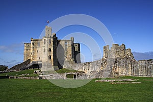 Warkworth castle photo