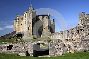 Warkworth castle photo