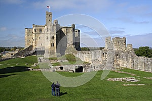 Warkworth castle photo