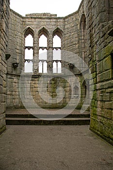 Warkworth Castle Chapel Northumberland England