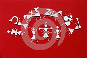 Warli tribal art, India