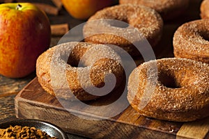 Warm Apple Cider Donuts
