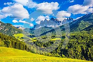 Warm autumn in Val de Funes