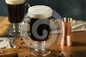 Warm Boozy Irish Coffee