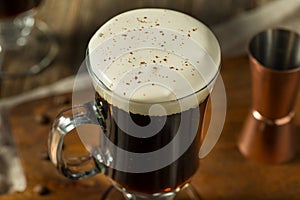 Warm Boozy Irish Coffee