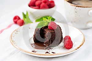 Warm Chocolate Lava Cake