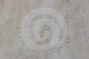 Warm concrete texture photo for background. Shabby chic backdrop. Natural stone surface with drips and dirt. Distressed texture in
