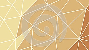 Warm geometric triangular pattern background, abstract art. vector design Generative AI