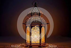 the warm glow of a traditional Ramadan lantern, the cultural significance of Muslim lanterns.