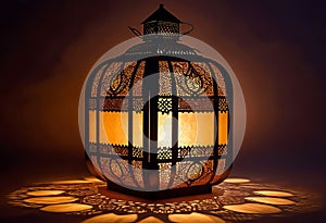 the warm glow of a traditional Ramadan lantern, the cultural significance of Muslim lanterns.