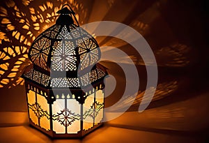 the warm glow of a traditional Ramadan lantern, the cultural significance of Muslim lanterns.