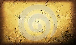 Gold brown background wall vintage texture.