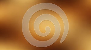 Warm Golden Brown Gradient Abstract Background With Soft Diffused Light And Subtle Texture