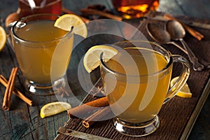 Warm Hot Toddy with Lemon