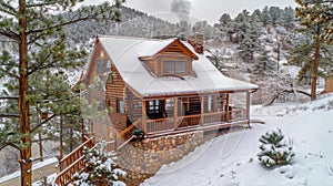 A warm and inviting cabin tucked away in the mountains providing a tranquil retreat and a chance to realign your sleep