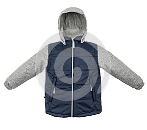 Warm jacket isolated