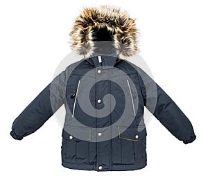 Warm jacket isolated
